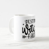 Resting heks Face Koffiemok (Voorkant links)