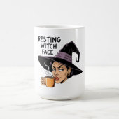 Resting heks Face Koffiemok (Center)