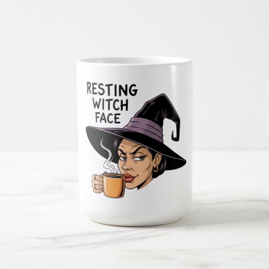 Resting heks Face Koffiemok (Center)