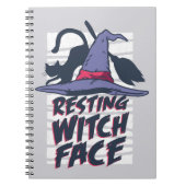 Resting heks Face Notitieboek (Voorkant)