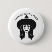 Resting heks Face Ronde Button 5,7 Cm (Voorkant)