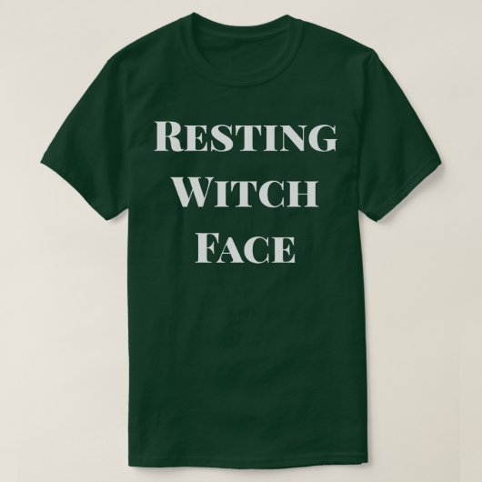 Resting heks Face T-shirt (Design voorkant)