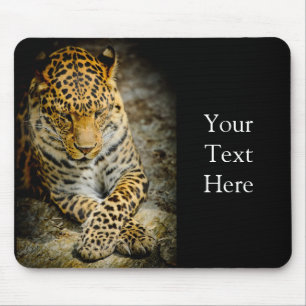 Resting Leopard Mousepad Muismat