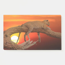 Resting Leopard Post-it® Notes