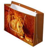 Resting Lion (door Abbott Handerson Thayer) Groot Cadeauzakje (Voorkant Gekanteld)