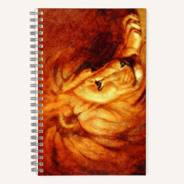 Resting Lion (door Abbott Handerson Thayer) Notitieboek