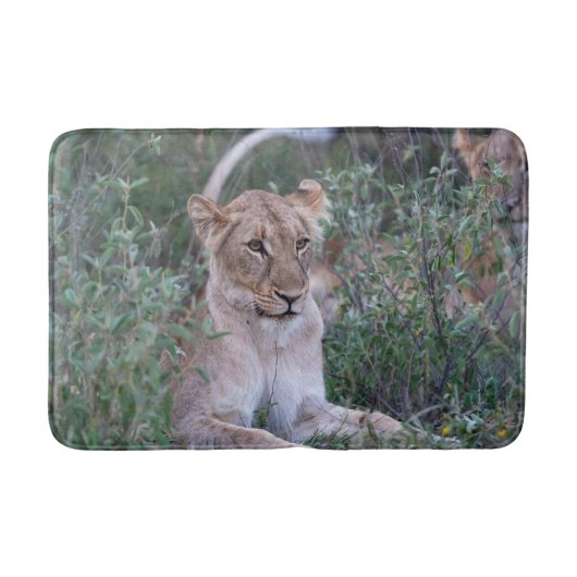 Resting Lioness Wildlife Photography Badmat (Voorkant)