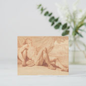 Resting Olympian Briefkaart (Staand voorkant)