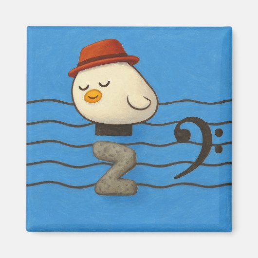 Resting on Rest Magneet (Voorkant)