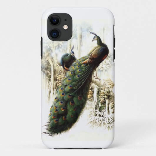 Resting Peacocks Case-Mate iPhone Case (Achterkant)