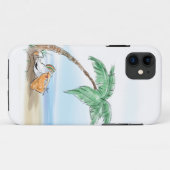 Resting Pelican Case-Mate iPhone Case (Achterkant (horizontaal))