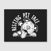 Resting Pit Face Funny Dog Pitbull Meme (Voorkant)