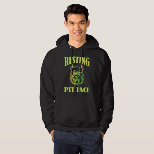 Resting Pit Face T-Shirt (Voorkant volledig)