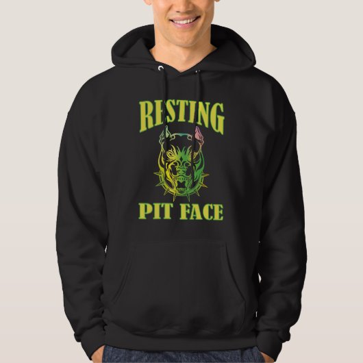 Resting Pit Face T-Shirt (Voorkant)