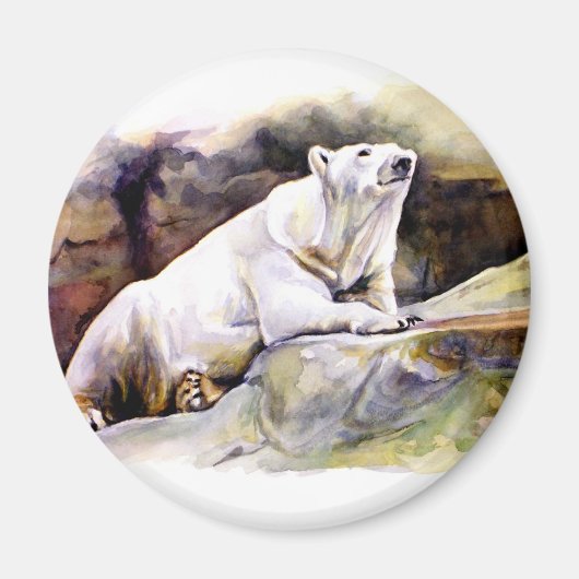 Resting Polar Beer Magnet (Voorkant)