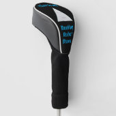 Resting Robot Stare- Golf Head Hoesje Golfheadcover (Schuin)
