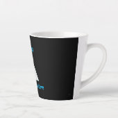 Resting Robot Stare- Latte Mok (Rechts)