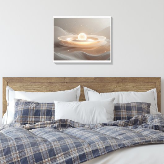 Resting Seed of Dawn Canvas Afdruk (Insitu (Slaapkamer))