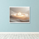 Resting Seed of Dawn Canvas Afdruk (Insitu (Houten vloer))