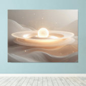 Resting Seed of Dawn Canvas Afdruk (Insitu (Houten vloer))