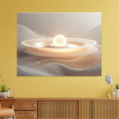 Resting Seed of Dawn Canvas Afdruk (Insitu (Woonkamer))