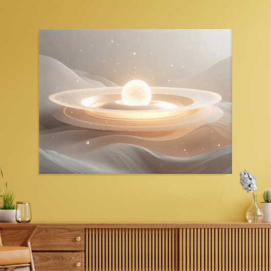 Resting Seed of Dawn Canvas Afdruk (Insitu (Woonkamer))