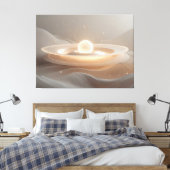 Resting Seed of Dawn Canvas Afdruk (Insitu (Slaapkamer))