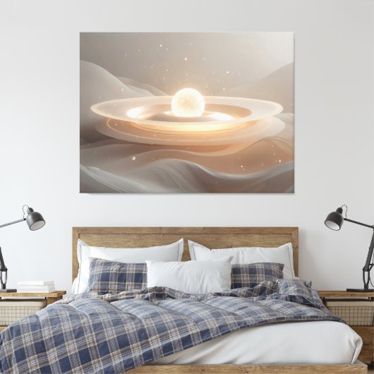 Resting Seed of Dawn Canvas Afdruk (Insitu (Slaapkamer))