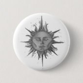 Resting Sun Ronde Button 5,7 Cm (Voorkant)