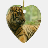 Resting Tiger Ornament (Rechts)