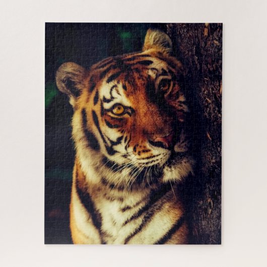 Resting Tiger Puzzle Legpuzzel (Verticaal)