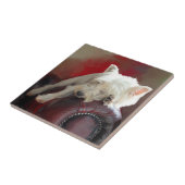 Resting Westie Tegeltje (Zijkant)
