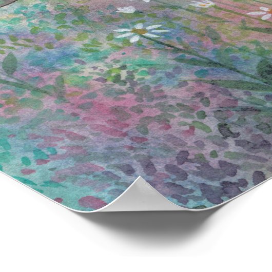 Resting Willow Flower Fairy Fantasy Kunst Poster (Hoek)