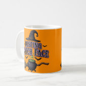 Resting Witch Face beroemd gemaakt door Funny Witc Koffiemok (Voorkant links)