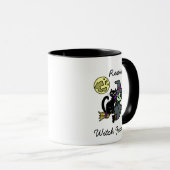 Resting Witch Face Funny Halloween Mok (Voorkant rechts)