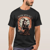 Resting Witch Face Funny Halloween T-shirt (Voorkant)
