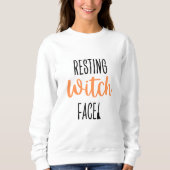 Resting Witch Face Halloween Shirt (Voorkant)