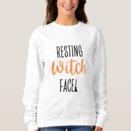 Resting Witch Face Halloween Shirt