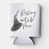 Resting Witch Face | Happy Halloween | Fun Quote | Blikjeskoeler (Voorkant)