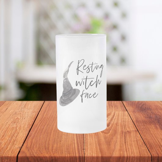 Resting Witch Face | Happy Halloween | Fun Quote | Matglas Bierpul