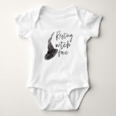 Resting Witch Face | Happy Halloween | Fun Quote | Romper (Voorkant)