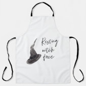 Resting Witch Face | Happy Halloween | Fun Quote | Schort (Voorkant)