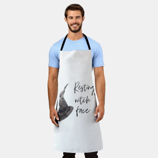 Resting Witch Face | Happy Halloween | Fun Quote | Schort (Gedragen)