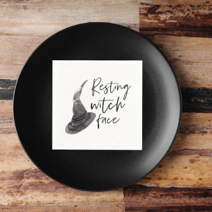 Resting Witch Face   Happy Halloween   Fun Quote   Servet
