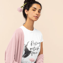 Resting Witch Face | Happy Halloween | Fun Quote | T-shirt
