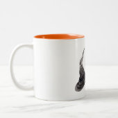 Resting Witch Face | Happy Halloween | Fun Quote | Tweekleurige Koffiemok (Links)