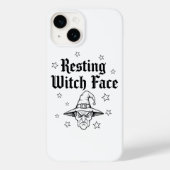 Resting Witch Face Telefoonhoesje - Gothic Hallowe Case-Mate iPhone Case (Achterkant)