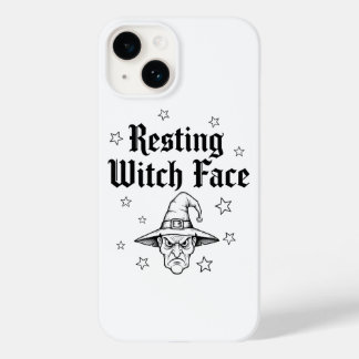 Resting Witch Face Telefoonhoesje - Gothic Hallowe Case-Mate iPhone 14 Hoesje