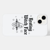 Resting Witch Face Telefoonhoesje - Gothic Hallowe Case-Mate iPhone Case (Achterkant (horizontaal))