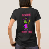 Resting Witch Gezicht - 2 T-shirt (Achterkant)